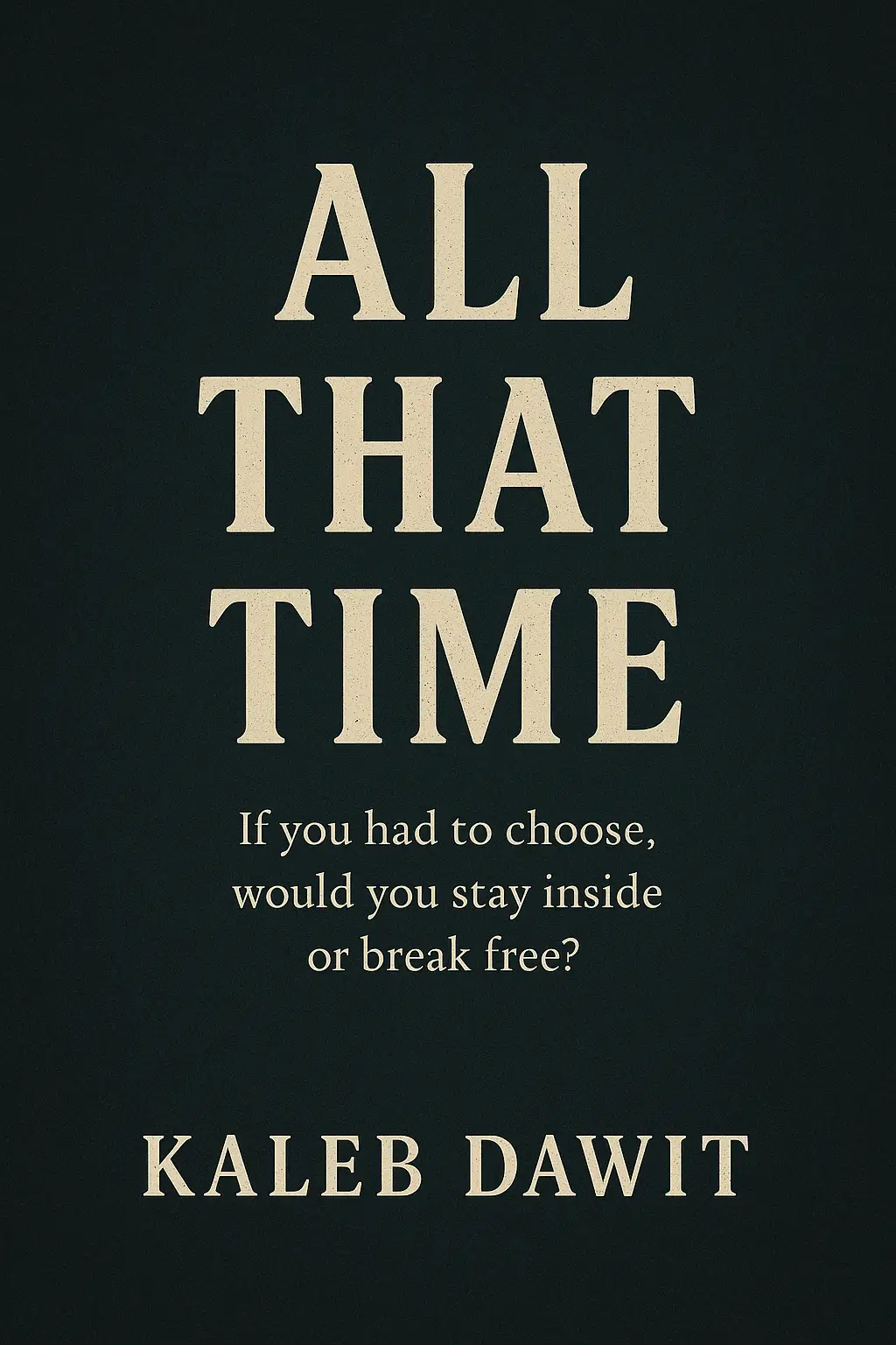 Book Cover: All That Time